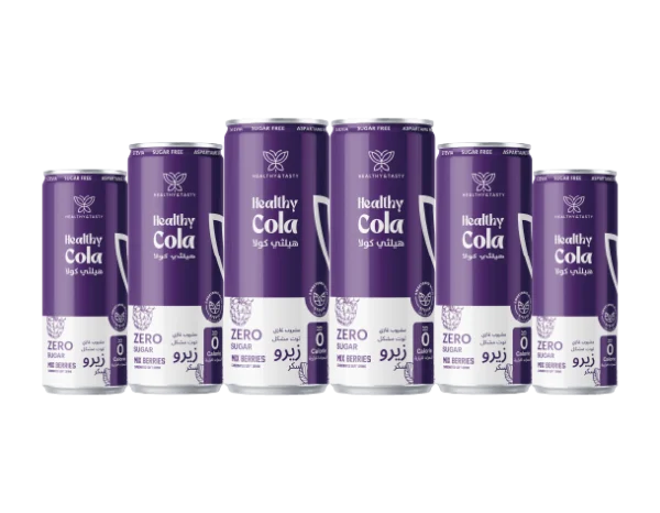 6 cans of Hralthy Cola Mix Berries 250 ml